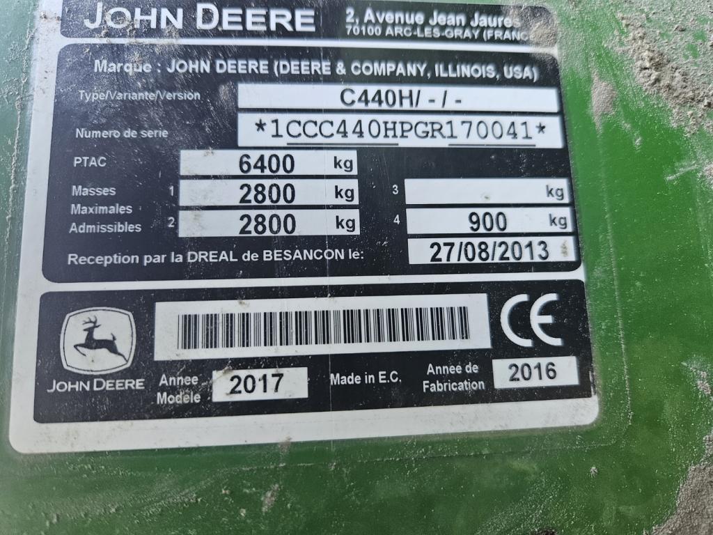 John Deere C440R - Kombipresse