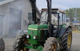 John Deere 3140/ Ålø laster - Mva. Fritt