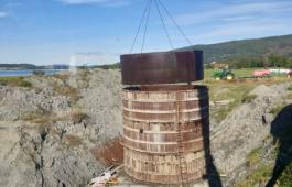 Siloforskaling - Ø 6 meter