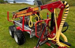 Tømmerhenger Kranmann T1750 (mva Fri)