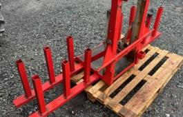 Holder for rundballeplast