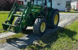 John Deere 5100R - lite timer