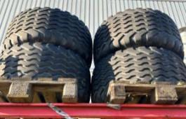 4 stk Vredestein 500/55-20 Dekk til henger / Rundballe presse