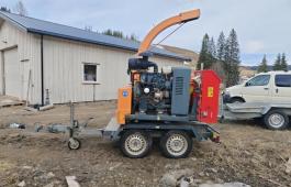 Jensen Holzhackmaschinen Flishugger A328 D1