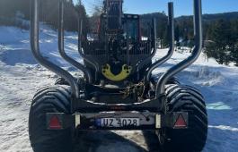 Palms 8D tømmervogn med alt utstyr