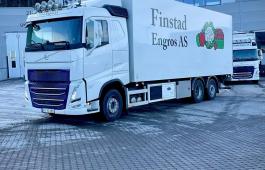 Volvo FH 420 6x2 Kjølebil – Bussbygg – Carrier 1100 – Serviceavtale