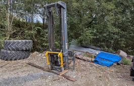 Still palletårn til traktor